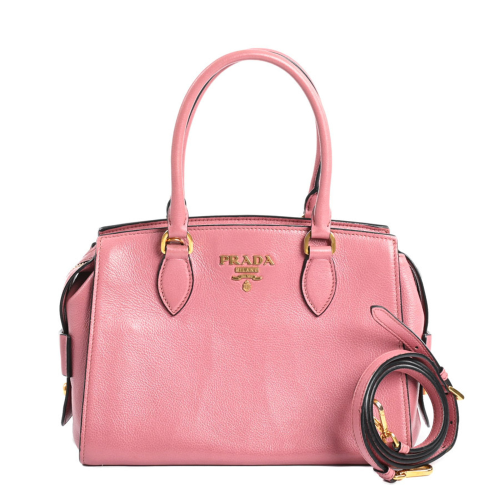 Prada 2way handbag shoulder strap pink